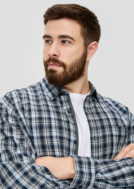 Produktbild s.Oliver Hemd Regular: Twill-Hemd aus Lyocellmix (4XL)