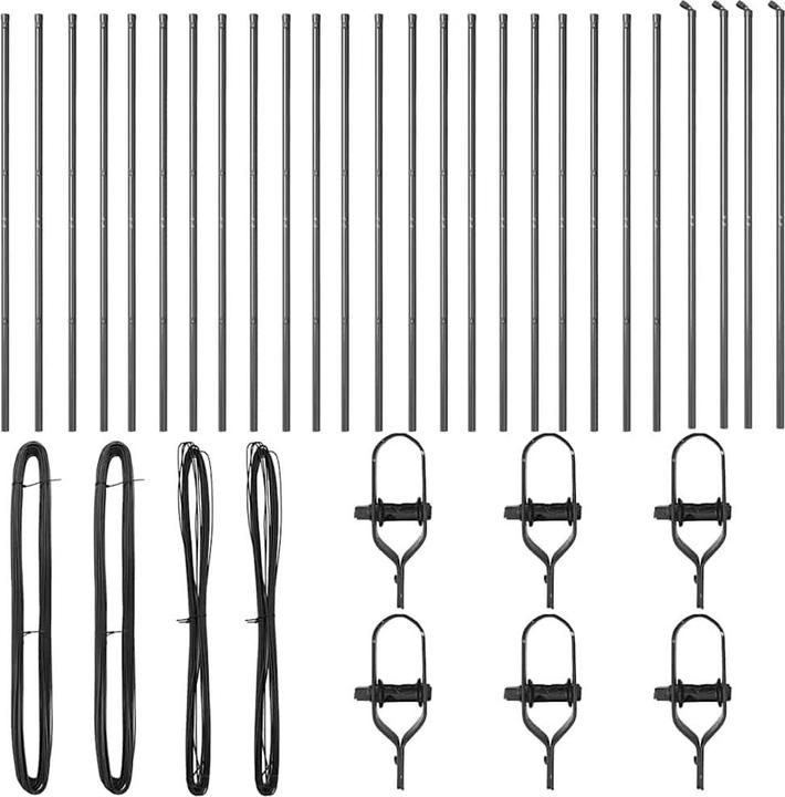 Actual product image vidaXL Zaunpfosten