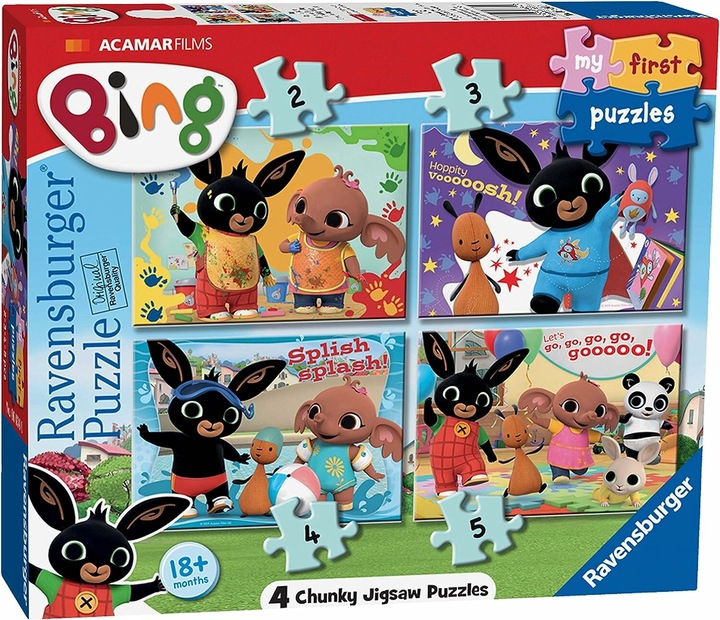 Actual product image Ravensburger My first puzzles - Bing, 4in1 (5 pieces)