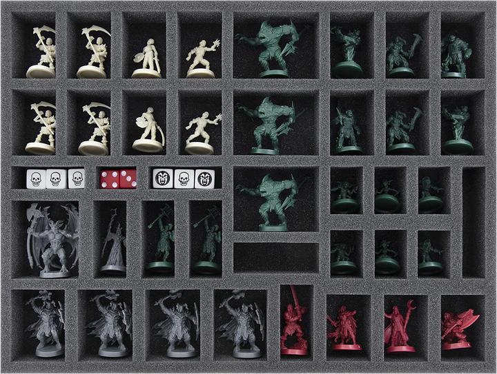 Actual product image Feldherr Foam set and token holder compatible with HeroQuest (Foam material, Plastic)