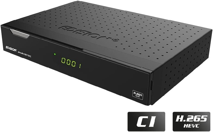 Produktbild Edision PICCOLLO S2 und T2 C Combo Receiver