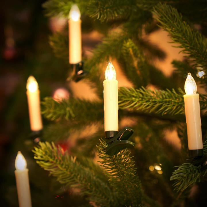 Image du produit Monzana Bougies d'arbre de Noël (30 x)
