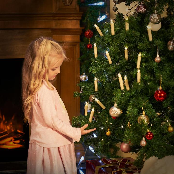 Image du produit Monzana Bougies d'arbre de Noël (30 x)