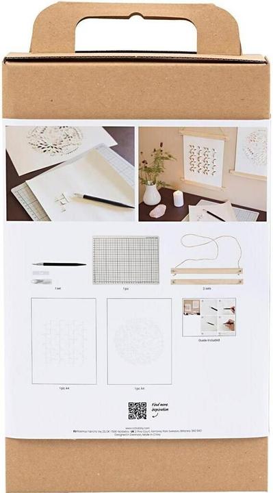 Produktbild Creativ Company Bastelset Papierkunst mit 3D-Effekt