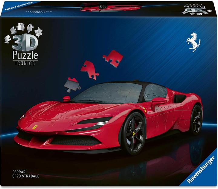 Image du produit Ravensburger 3D Iconics : Ferrari SF90 Stradale (108 pièces)