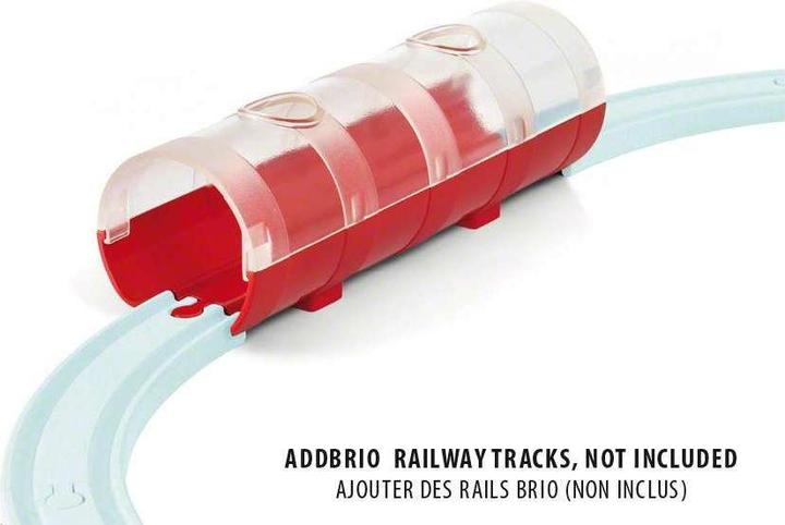 Actual product image Brio Steam engine and tunnel