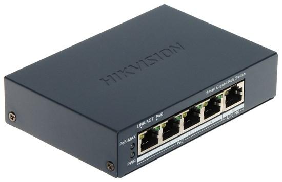 Produktbild Hikvision DS-3E1505P-EI Switch L2 Smart Managed 4 (5 Ports)