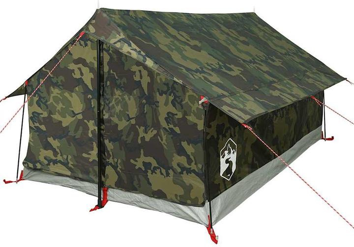 Actual product image VidaXL Camping tent 2 person camouflage pattern waterproof (Dome tent, 2.25 kg, 2 persons)