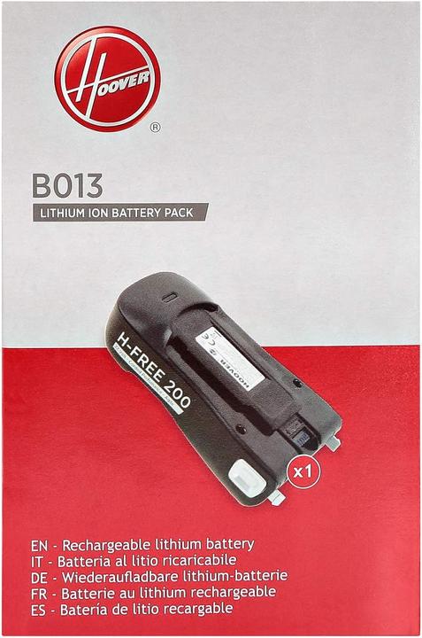 Actual product image Hoover Lithium battery for