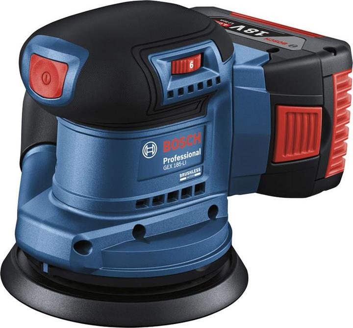 Actual product image Bosch Professional GEX 185-LI (Eccentric grinder)