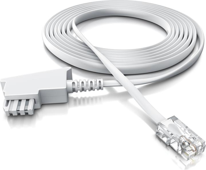 Produktbild CSL Internet Kabel, Routerkabel, Telefonkabel, TAE-F Stecker auf RJ45 Stecker, Router an die Telefondose