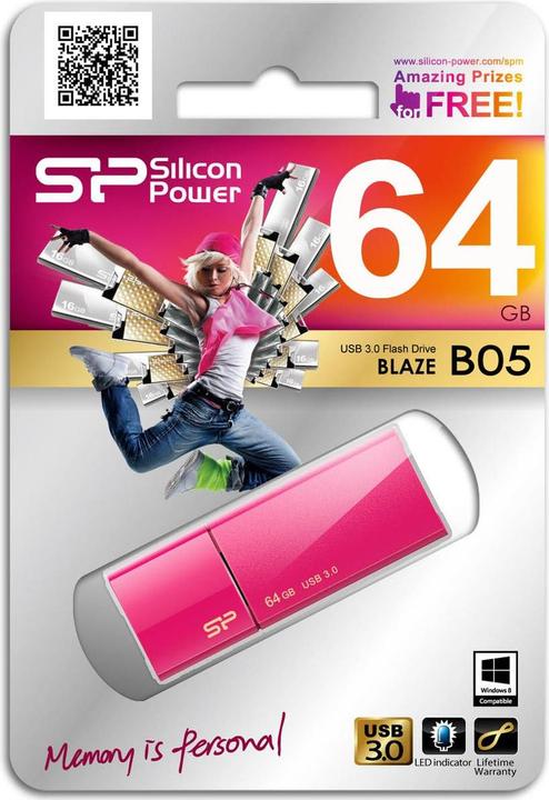 Image du produit Silicon Power Blaze B05 (64 Go, USB-A)