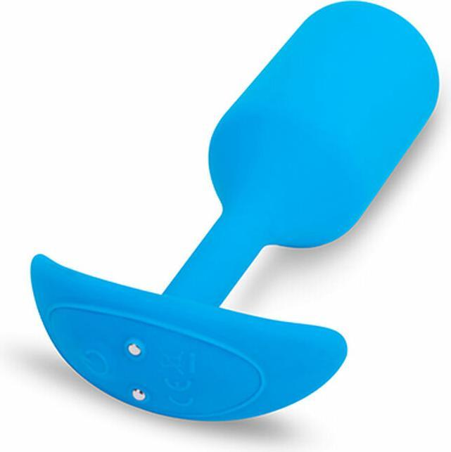 Produktbild B-Vibe Vibrating Snug Plug 3 (L) Blue