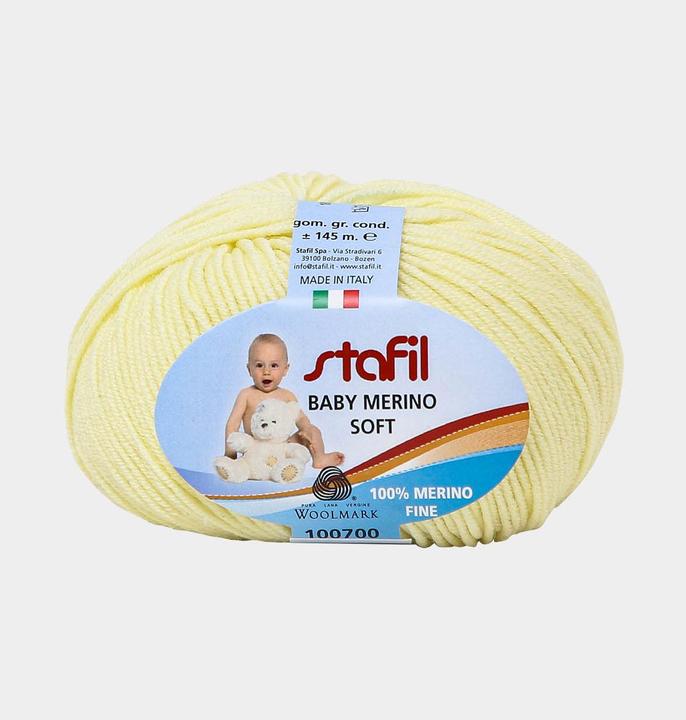 Actual product image Stafil Wool Baby Merino soft (145 m)