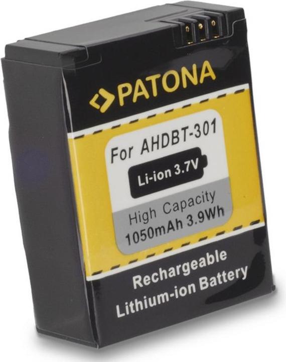 Image du produit Patona Batterie pour Gopro 3/3+ (Batterie de l'appareil photo)