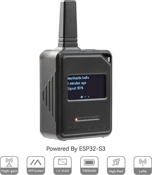 Produktbild Elecrow ThinkNode M2 Meshtastic mit OLED Display