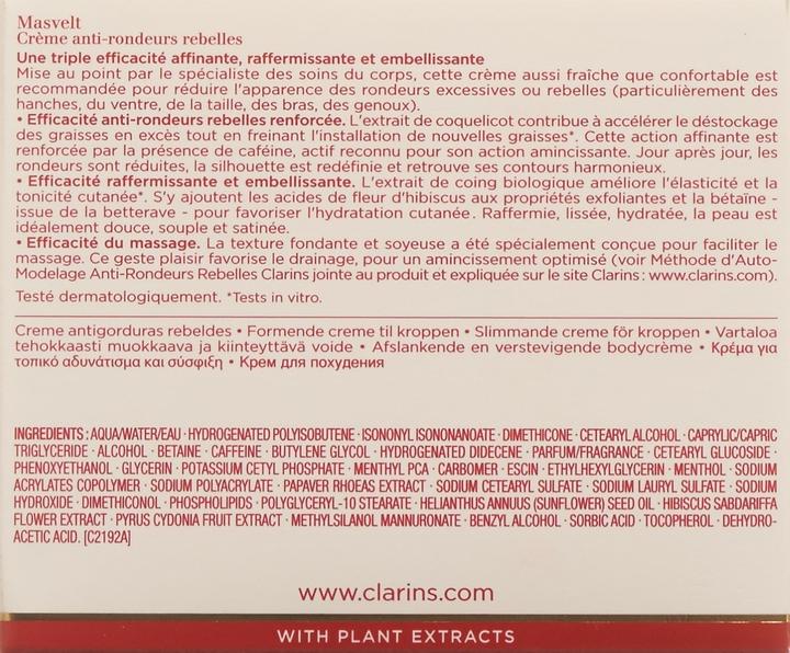 Produktbild Clarins Masvelt (Körpercreme, 200 ml)