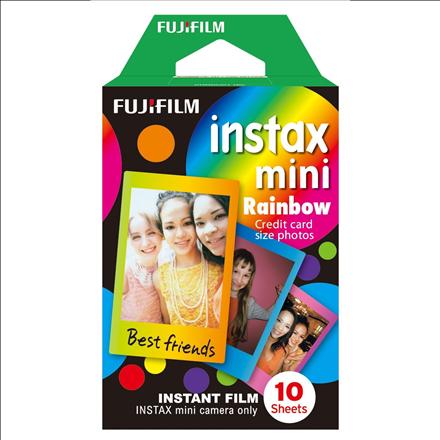 Immagine prodotto Fujifilm Instax Color Mini Rainbow (Instassare Mini)