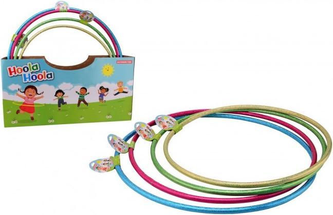 Image du produit Johntoy Set de 4 cerceaux métalliques (74 cm)
