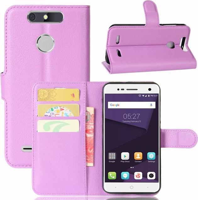 Image du produit MU Classic Étui en cuir Litchi (ZTE Blade V8 Lite)