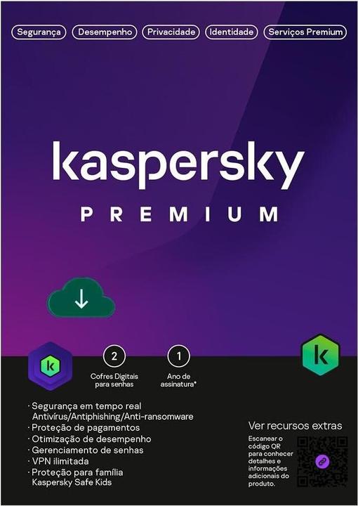 Produktbild Kaspersky Premium (1 User, 5 Geräte/User, 12 Monate)