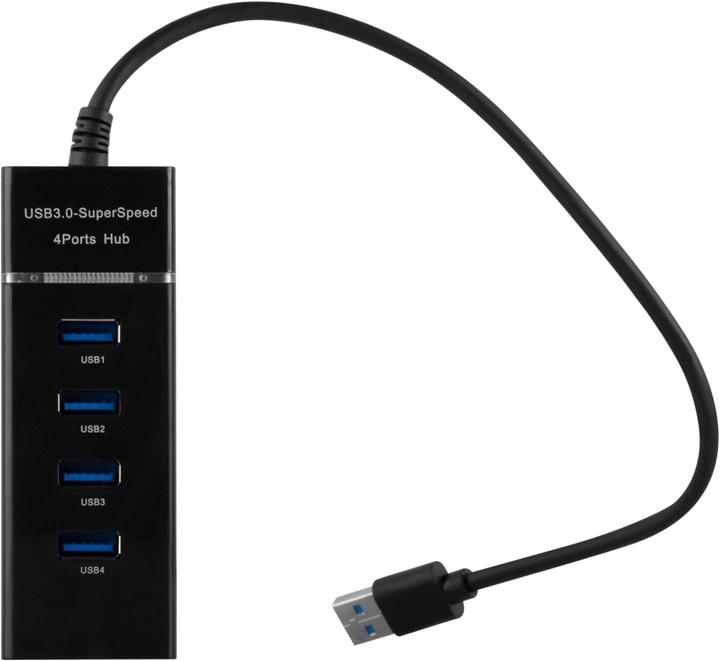 Cadorabo 4-Port USB Hub (USB-A, 4 Ports)