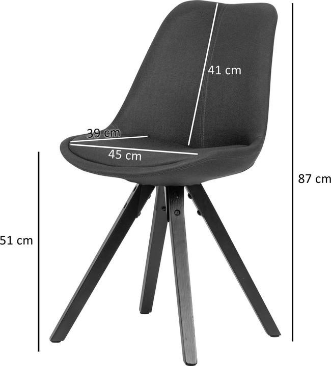 Image du produit FineBuy Chaise de salle à manger