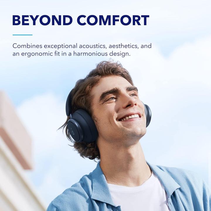 Produktbild soundcore Bluetooth Kopfhörer Space Q45 mit ANC und Hi-Res Audio (ANC, 50 h, Kabellos)