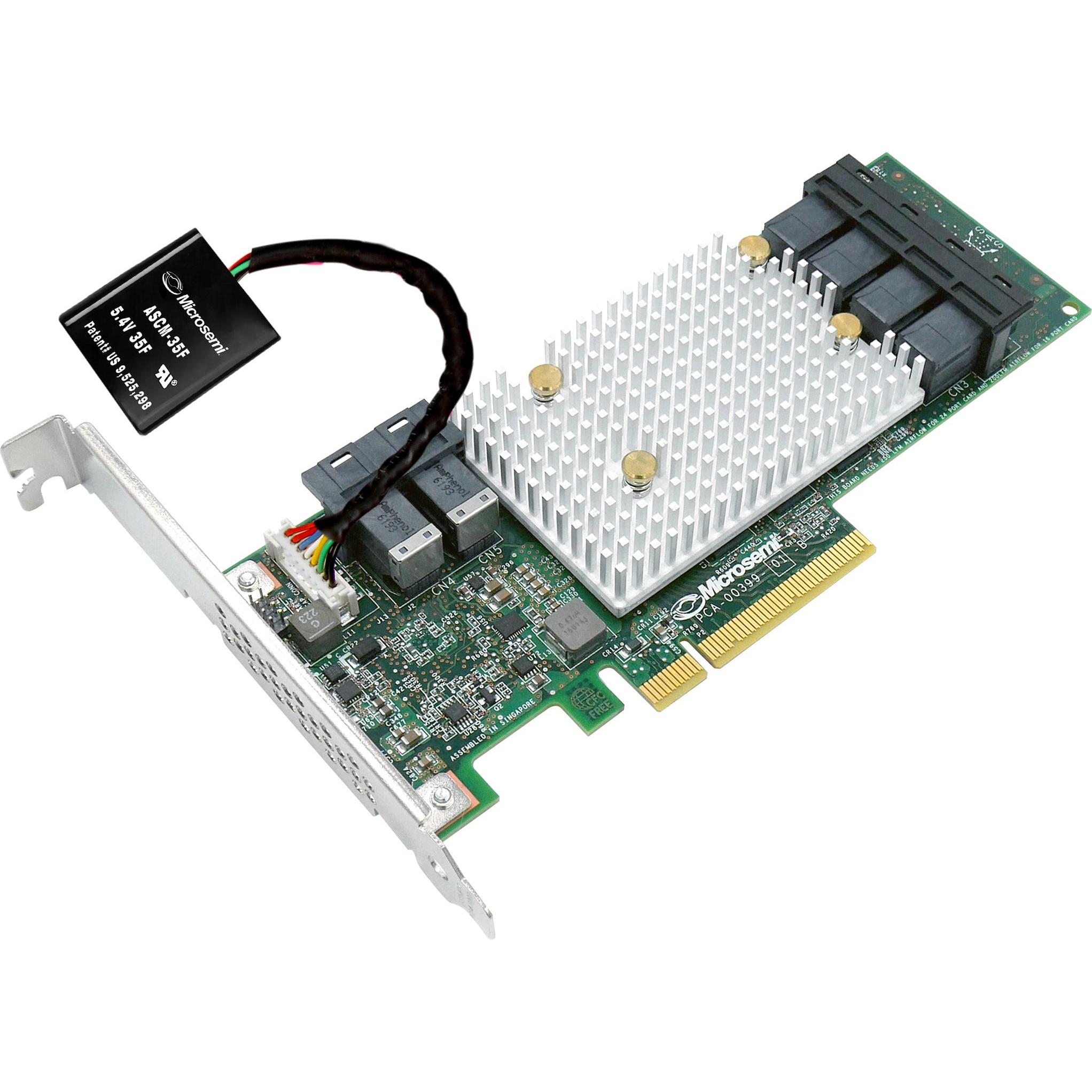 Adaptec SmartRAID 3154-24i: PCI-Ex8 Kontr., Storage Controller