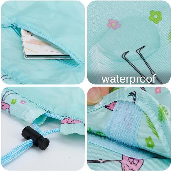Immagine prodotto Intirilife Borsa per cosmetici in ROSA VERDE FLAMINGO