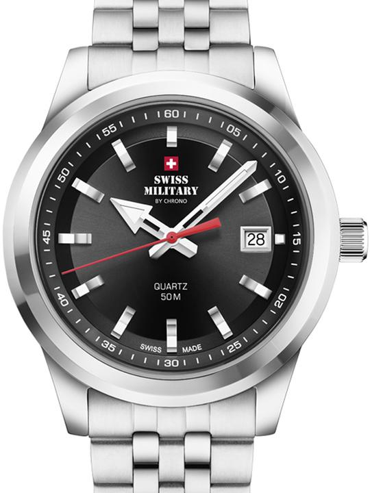 Actual product image Swiss Military Quartz (Analogue wristwatch, 41 mm)
