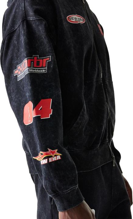 Produktbild New Era Oversized Zip Hoody - PATCHES Red Bull Racing - M (M)