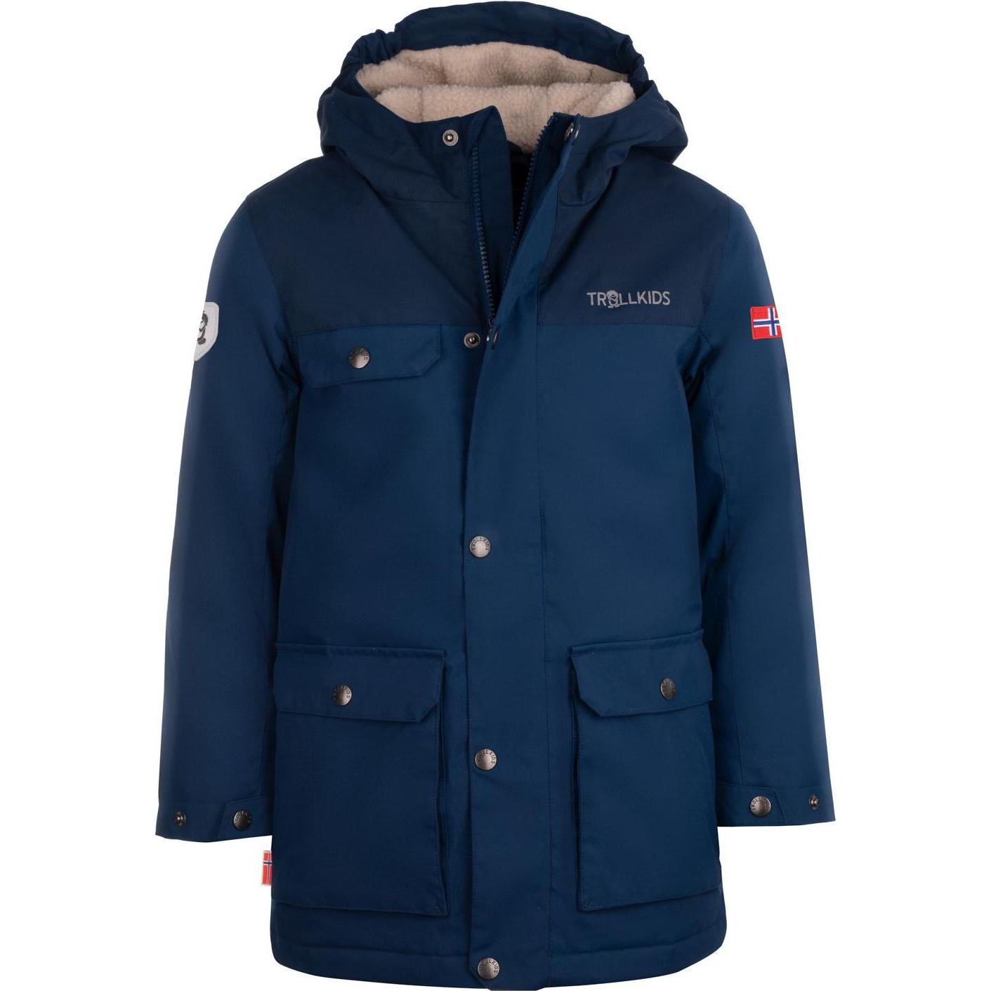 Trollkids, Unisex, Jacke, Kid's Gudvangen Jacket (104), Blau, 104