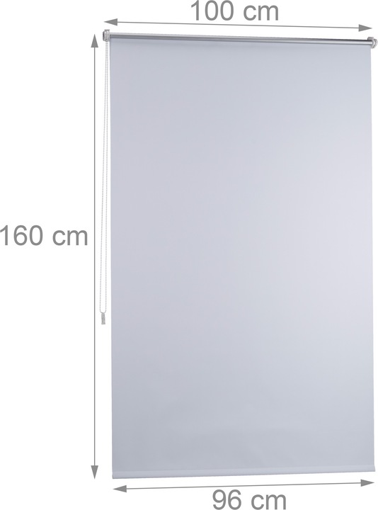 Produktbild Relaxdays Verdunklungsrollo (100 x 3.5 x 160 cm)