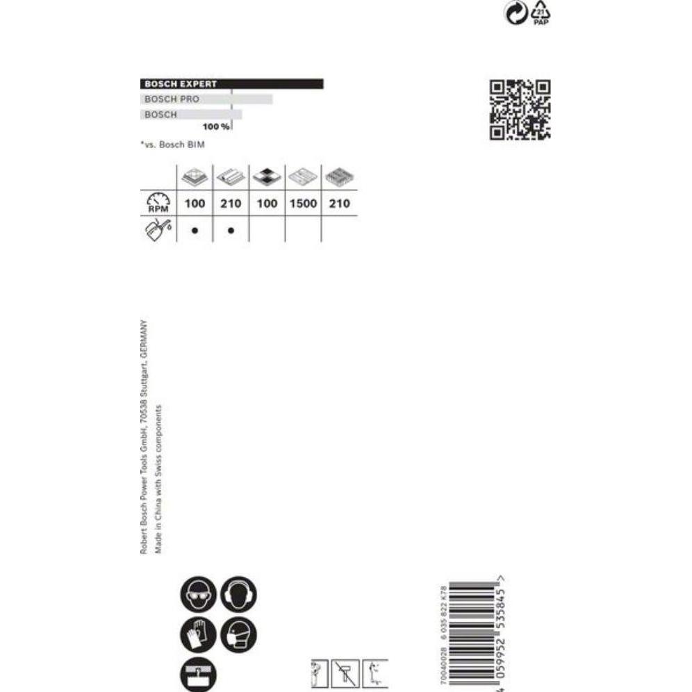 Thumbnail - Bosch Professional Zubehör, Lochsäge, EXPERT Tough Material Lochsäge, 83 x 60 mm (83 Millimeter)