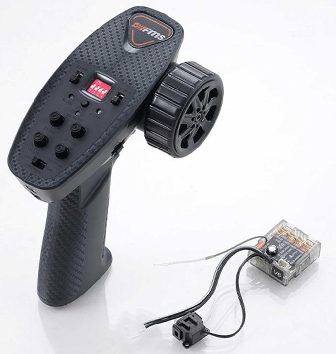 Produktbild FMS FCX18 Hummer EV 1:18 weiss - RTR 2.4GHz (RTR Ready-to-Run)