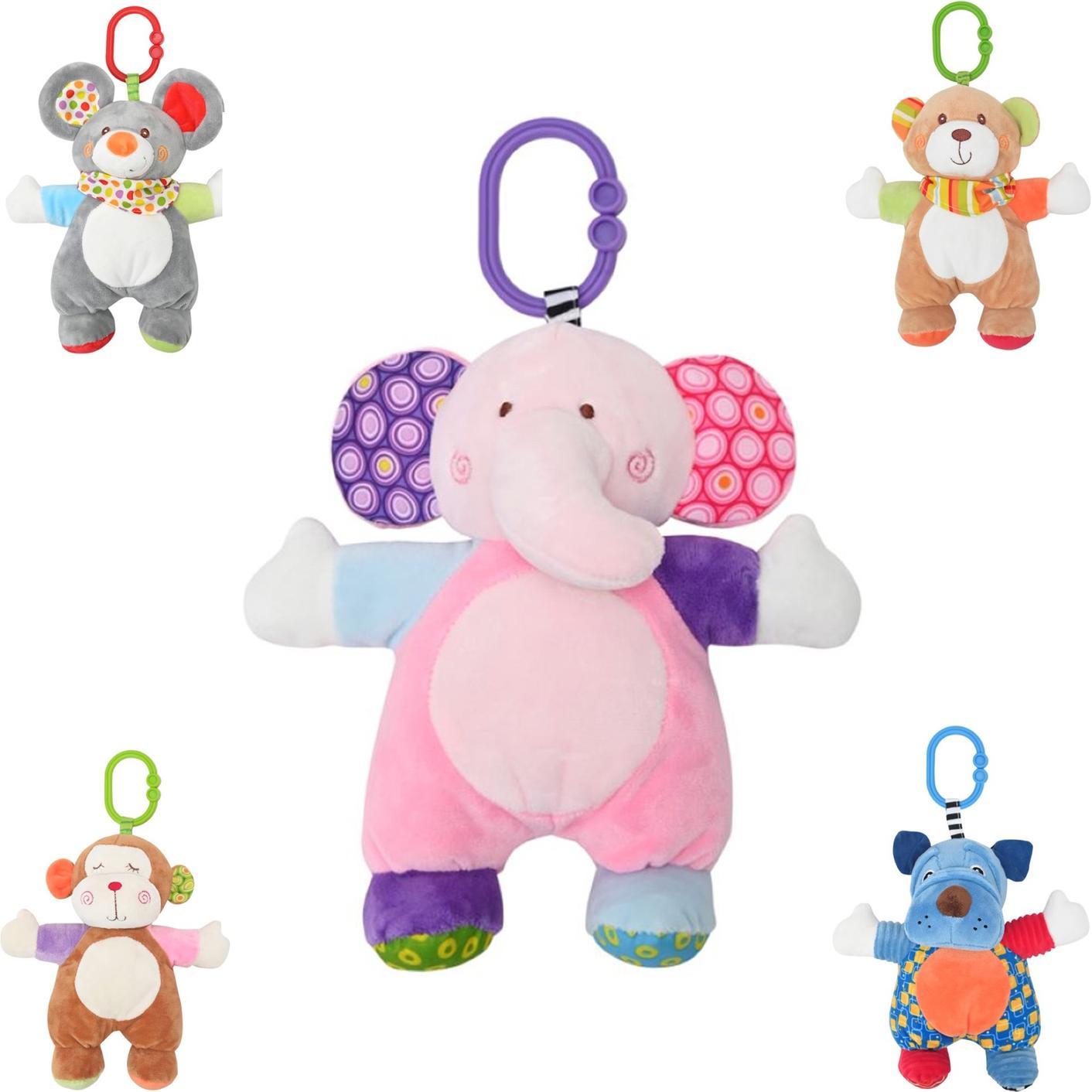 Lorelli, Kinderwagenspielzeug, Baby Kuscheltier Plüsch