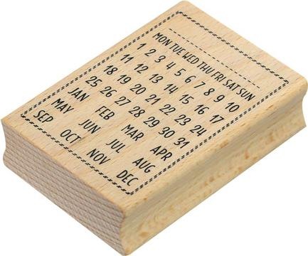 Actual product image Artoz Stamp date english