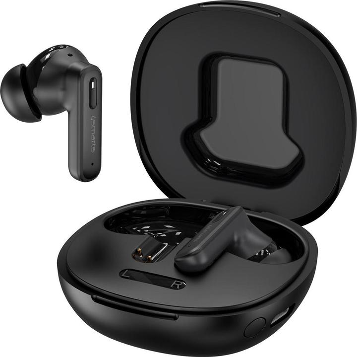 Produktbild 4smarts TWS Bluetooth Kopfhörer (ANC, 5 h, Kabellos)