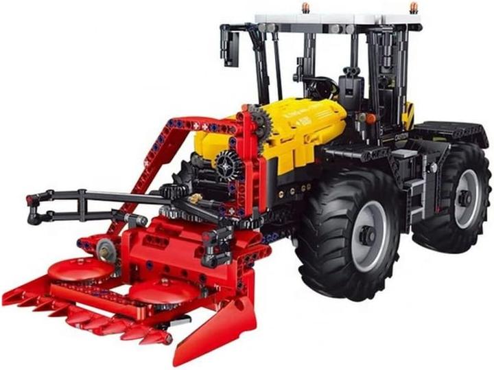 Produktbild Mould King 17019 Traktor in gelb/schwarz