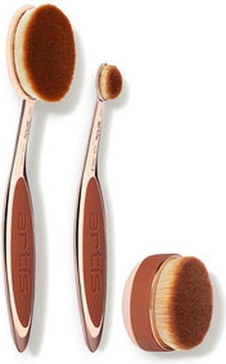 Artis Elite 3 Brush Set in Rose Gold 3Piece Makeup Brush Set (Set)