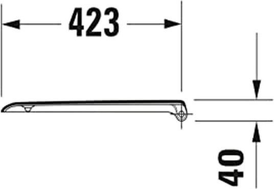 Actual product image Duravit D-Code