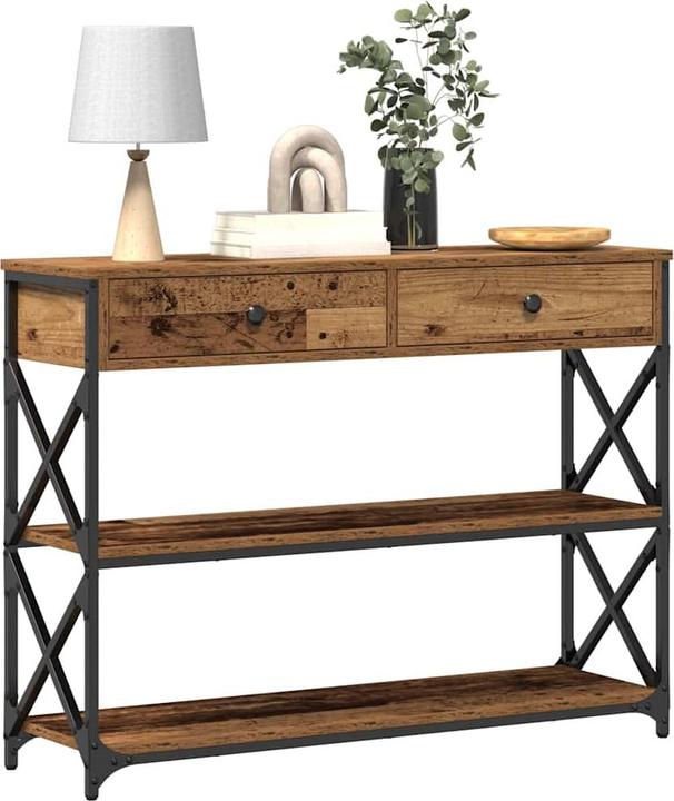 Produktbild vidaXL Industrieller Akzenttisch (100 x 28 x 75 cm)