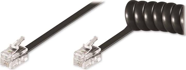 Goobay Telefonhörer-Spiralkabel CCA RJ10-Stecker > RJ10-Stecker