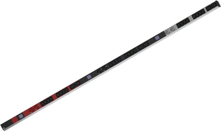 Immagine prodotto Bachmann BN0500 48,26cm 19inch PDU 1U 24xC13 6xC19 6x contatto di protezione Misura di potenza Connessione