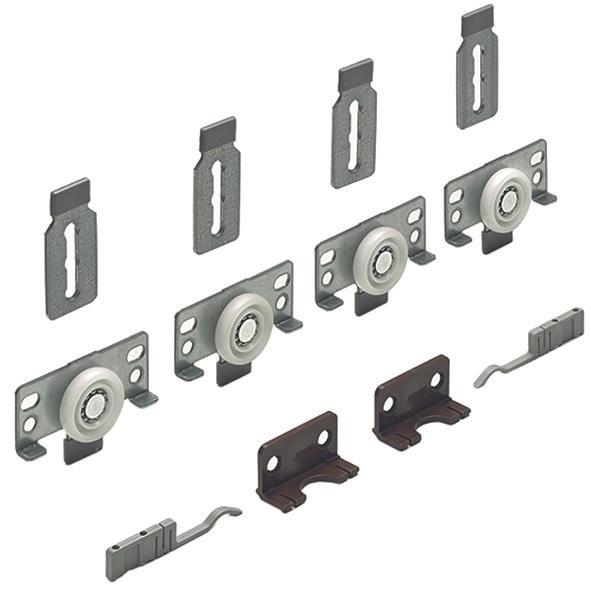 Hettich Sliding door fittings Slide Line 56, Inslide