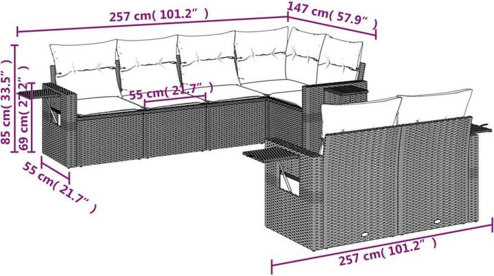 Produktbild vidaXL Felix