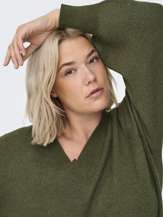 Image du produit Only Coupe normale Col V Courbe Robe midi (M)