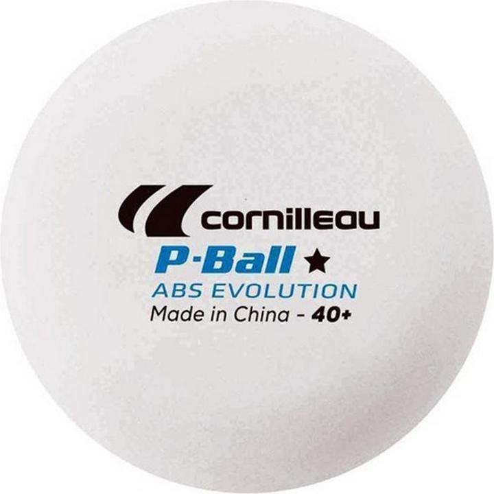 Image du produit Cornilleau - Balles de ping-pong ABS EVOLUTION (6 pcs)