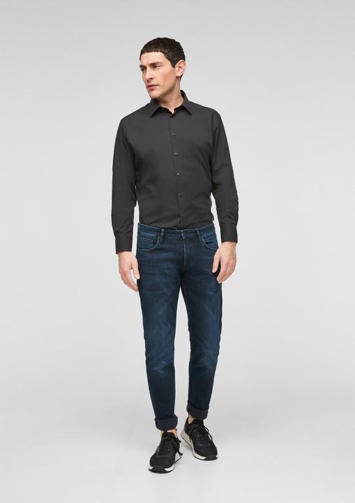 Produktbild s.Oliver Hemd Slim: Hemd mit Kentkragen (M)